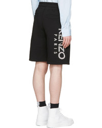 Kenzo Black Logo Shorts
