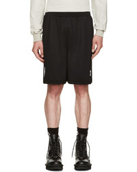 Marcelo Burlon County of Milan Black Sajama Shorts