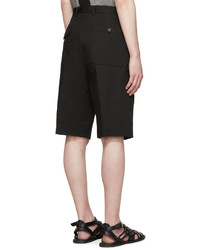Lanvin Black Tailored Shorts