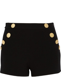 Moschino Boutique Wool Crepe Shorts