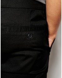 Asos Brand Chino Shorts In Super Skinny Fit