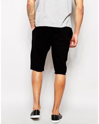 Asos Brand Jersey Shorts In Longer Length