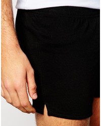Asos Brand Jersey Shorts In Super Short Length