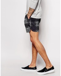 Asos Brand Woven Shorts In Short Length