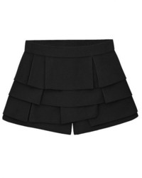 ChicNova Pure Color Irregular Fold Shorts