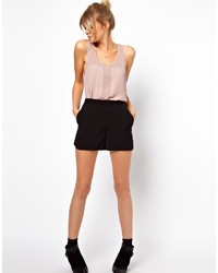 Asos Collection Shorts With High Waist Detail