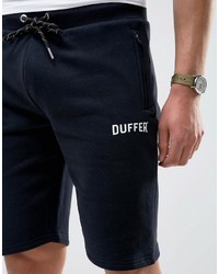 The DUFFER of ST. GEORGE Duffer Sweat Shorts In Black