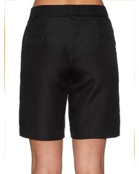 Piamita Elliot Silk And Linen Blend Shorts
