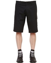 Givenchy Stretch Cotton Twill Cargo Shorts