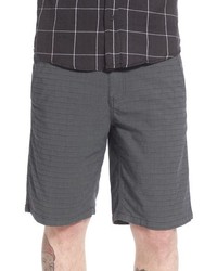 Ezekiel Gridlock Grid Textured Shorts