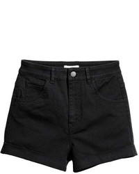 H&M High Waisted Twill Shorts