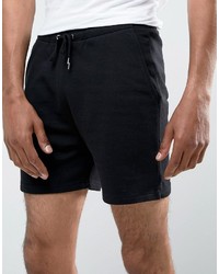 Asos Jersey Shorts In Black