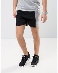 Asos Jersey Shorts With Cut Sew Side Panel
