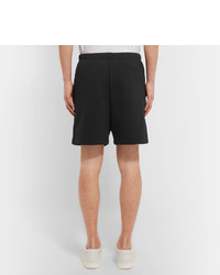 Balenciaga Loopback Cotton Jersey Drawstring Shorts