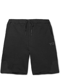 Y-3 Loopback Cotton Jersey Shorts