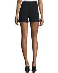 Joie Molley Tie Front Crepe Shorts