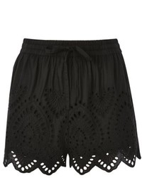 Topshop Petite Broderie Anglaise Shorts