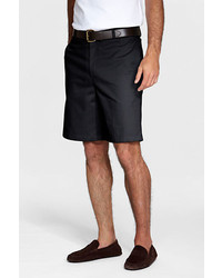 Lands' End Plain Front Blended Chino Shorts