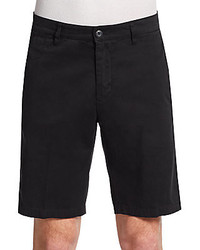 Saks Fifth Avenue BLACK Cotton Chino Shorts