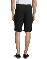 rag & bone Standard Issue Drawstring Sweat Shorts Black