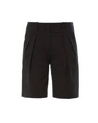 Balenciaga Textured Cotton Bermuda Shorts