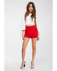 Forever 21 Textured High Waisted Shorts