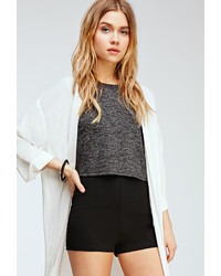 Forever 21 Textured High Waisted Shorts