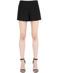 Valentino Wool Silk Crepe Couture Shorts