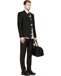 Calvin Klein Collection Black Shawl Collar Tuxedo Blazer