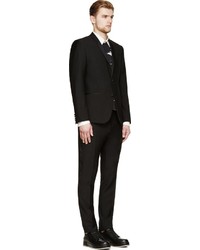 Calvin Klein Collection Black Shawl Collar Tuxedo Blazer