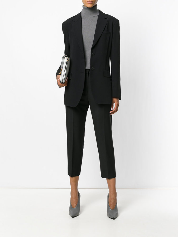 Jil Sander Drop Shoulder Blazer, $2,109 | farfetch.com | Lookastic