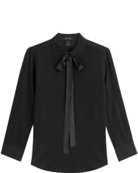 Marc Jacobs Silk Blouse With Ribbon Tie