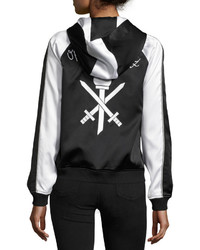 Opening Ceremony Torch Silk Track Bomber Jacket