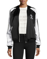 Opening Ceremony Torch Silk Track Bomber Jacket