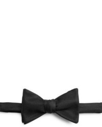 Isaia Grosgrain Silk Bow Tie