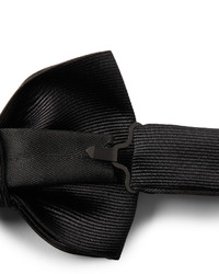 Saint Laurent Silk Faille Bow Tie