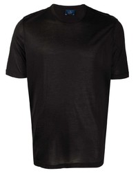 Barba Crewneck Silk T Shirt