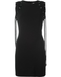 Dsquared2 Fitted Draped Accent Dress