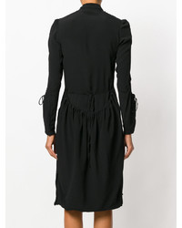 J.W.Anderson Jw Anderson Gathered Dress With Side Button Detailing
