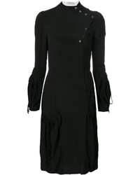 J.W.Anderson Jw Anderson Gathered Dress With Side Button Detailing