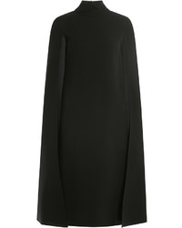 Valentino Silk Cape Dress