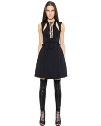 Givenchy Silk Jacquard Corset Dress Bodysuit