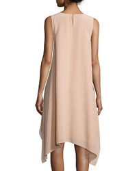 Eileen Fisher Sleeveless Knee Length Silk Dress