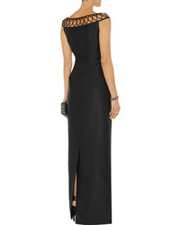 Raoul Cyane Cutout Cotton And Silk Blend Gown