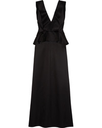Chloé Wool And Silk Blend Satin Gown