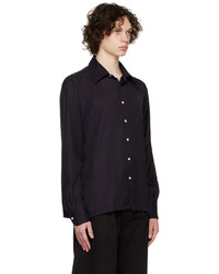 Factor's Black Button Up Shirt