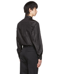 Valentino Black Silk Shirt