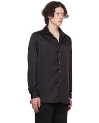 Factor's Black Silk Shirt