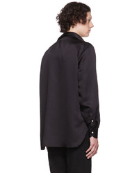 Factor's Black Silk Shirt