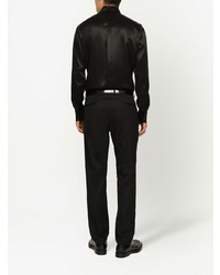 Dolce & Gabbana Long Sleeve Silk Shirt